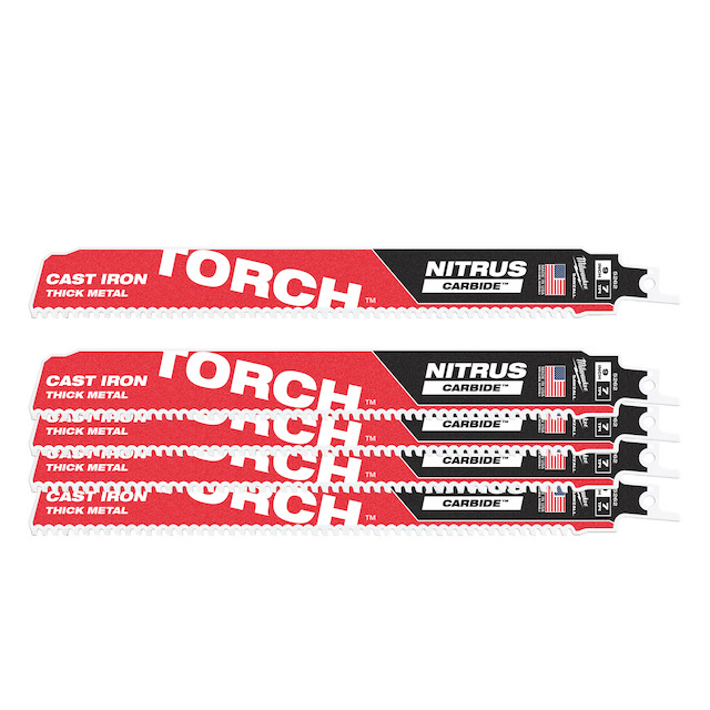Milwaukee Pilové plátky TORCH Nitrus 230/7Tpi (5 ks)