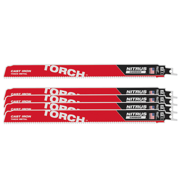 Milwaukee Pilové plátky Torch Nitrus 300mm/7tpi (5ks)