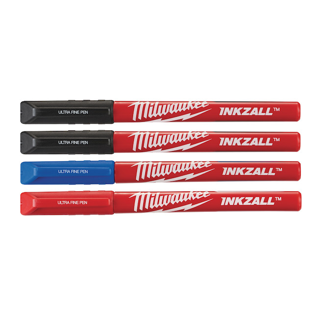 Milwaukee INKZALL pera s tenkým hrotem - barevné
