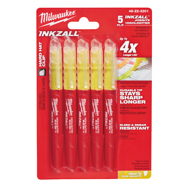 Milwaukee INKZALL zvýrazňovač - žlutý