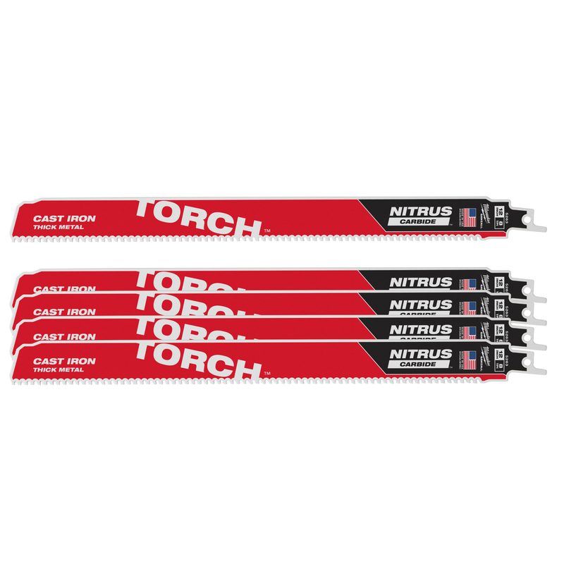 Milwaukee Plátek do ocasky TORCH NITRUS 300x8T, 5ks. bal.