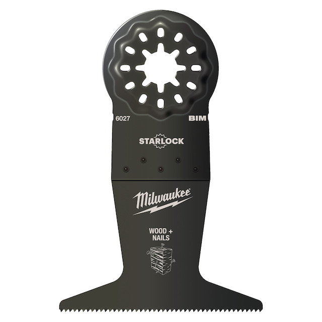 Milwaukee Široký nůž na ponorné řezání do dřeva s hřeby 65x42mm (1ks)