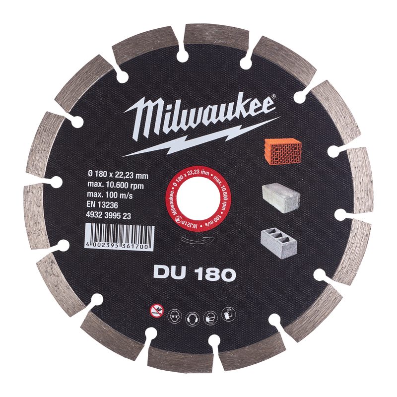 Milwaukee Diamantový kotouč DU 180 x 22,2 mm