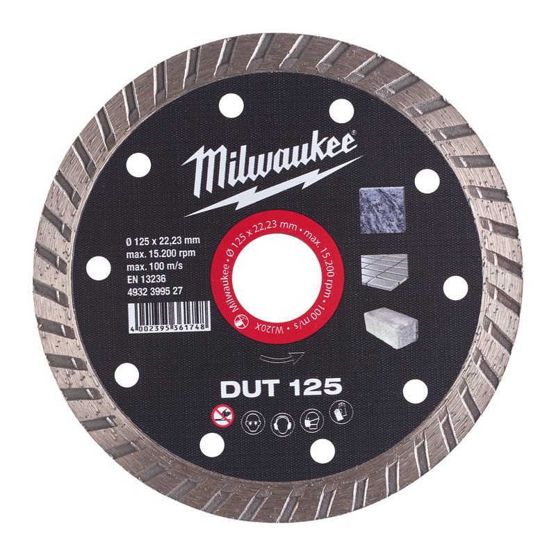 Milwaukee Diamantový kotouč DUT 125 x 22,2 mm