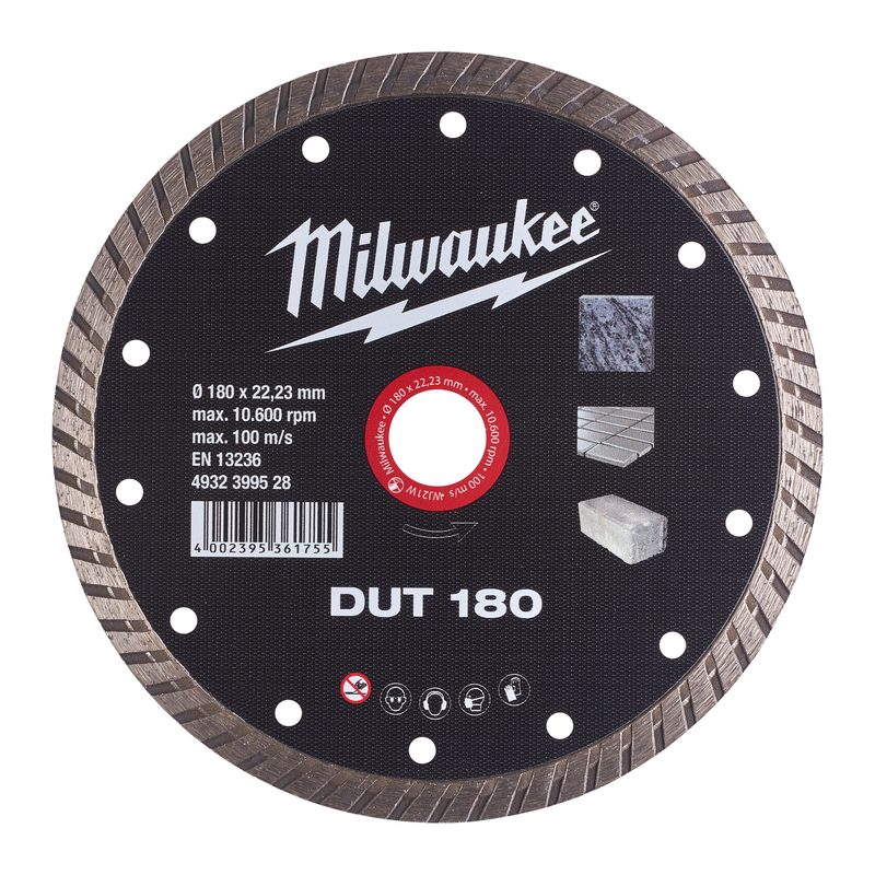 Milwaukee Diamantový kotouč DUT 180 x 22,2 mm