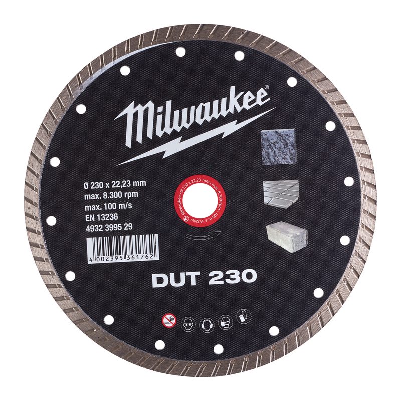 Milwaukee Diamantový kotouč DUT 230 x 22,2 mm