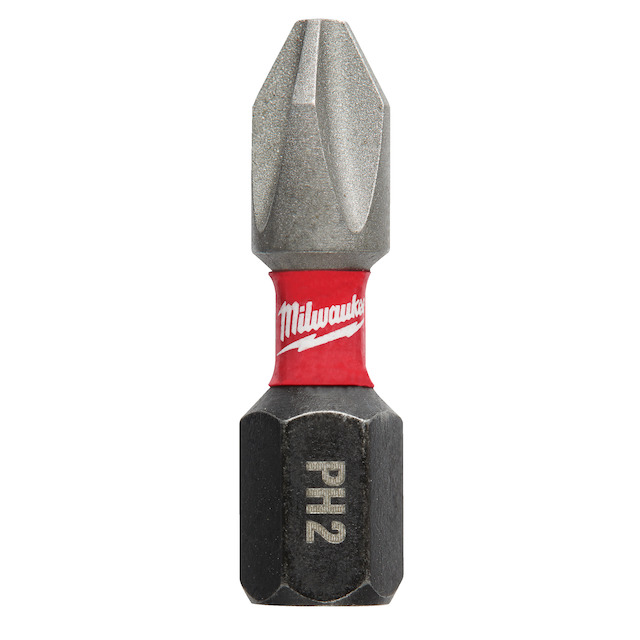 Milwaukee Shockwave Phillips PH 2 bit, délka 25 mm, ks: 2