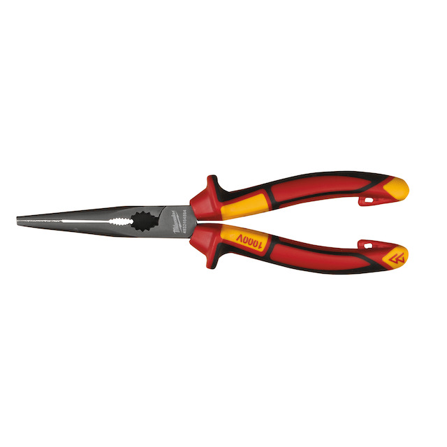 Milwaukee VDE kleště dlouhé zakulacené 205mm