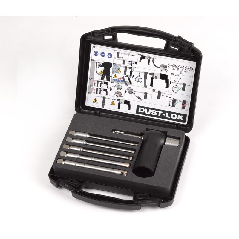 Milwaukee Vrták SDS-Plus DC s odsáváním set 6ks