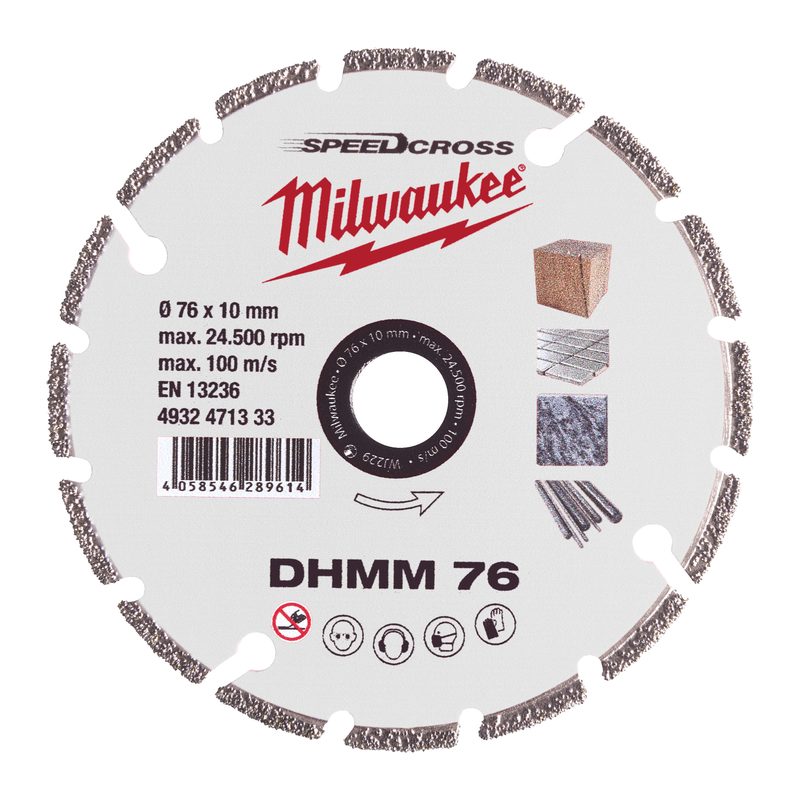 Milwaukee Diamantový kotouč FCOT SpeedCross 1ks