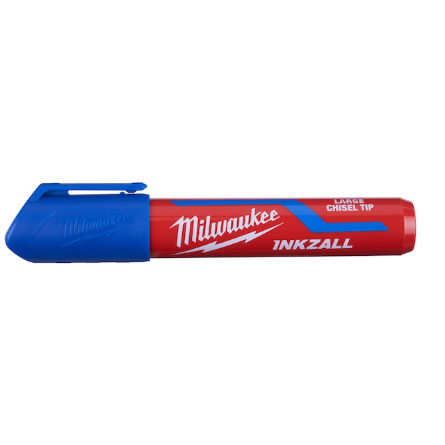 Milwaukee INKZALL značkovač L modrý s plochým hrotem