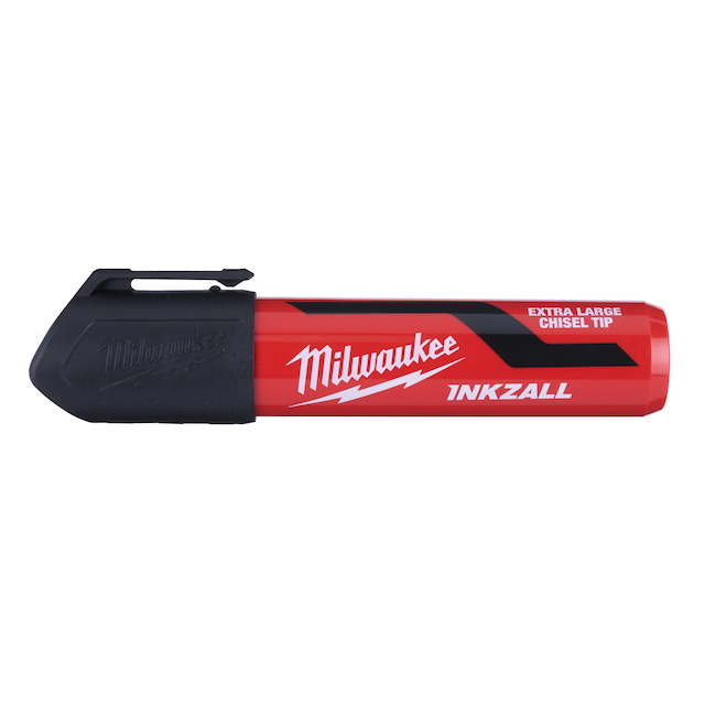 Milwaukee INKZALL značkovač XL černý s plochým hrotem