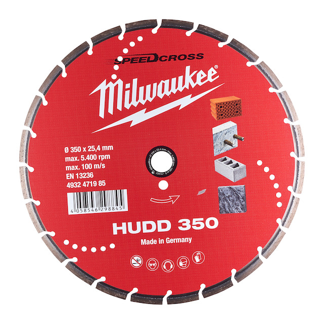 Milwaukee MFX 350 mm na kov Speedcross HUDD
