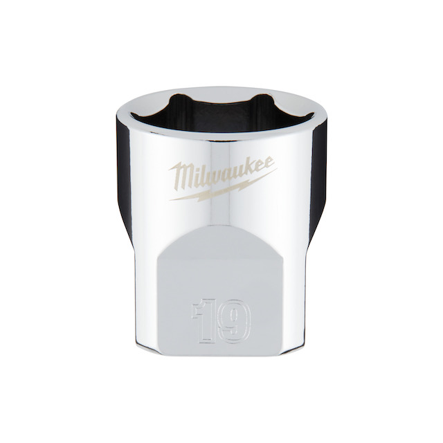 Milwaukee Průmyslová hlavice 3/8" metrické 19 mm