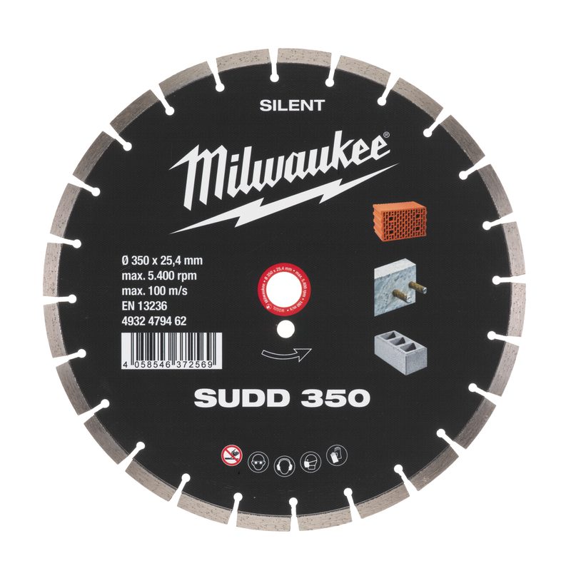 Milwaukee Diamantový kotouč ztišený SUDD 350 - 1ks