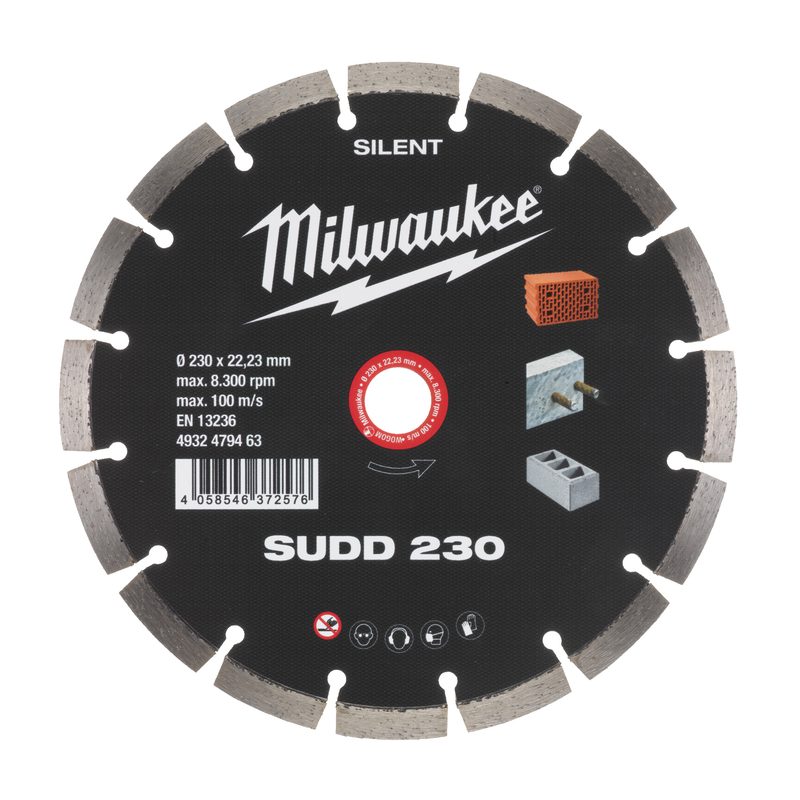 Milwaukee Diamantový kotouč ztišený SUDD 230 - 1ks