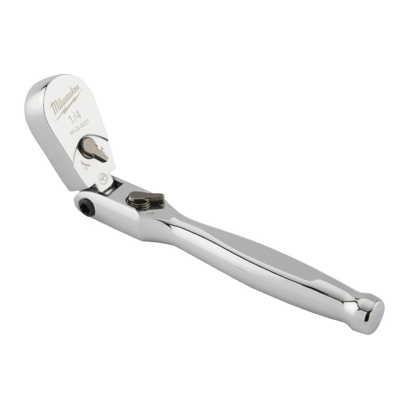 Milwaukee 1/4" ráčna s výkyvnou hlavou