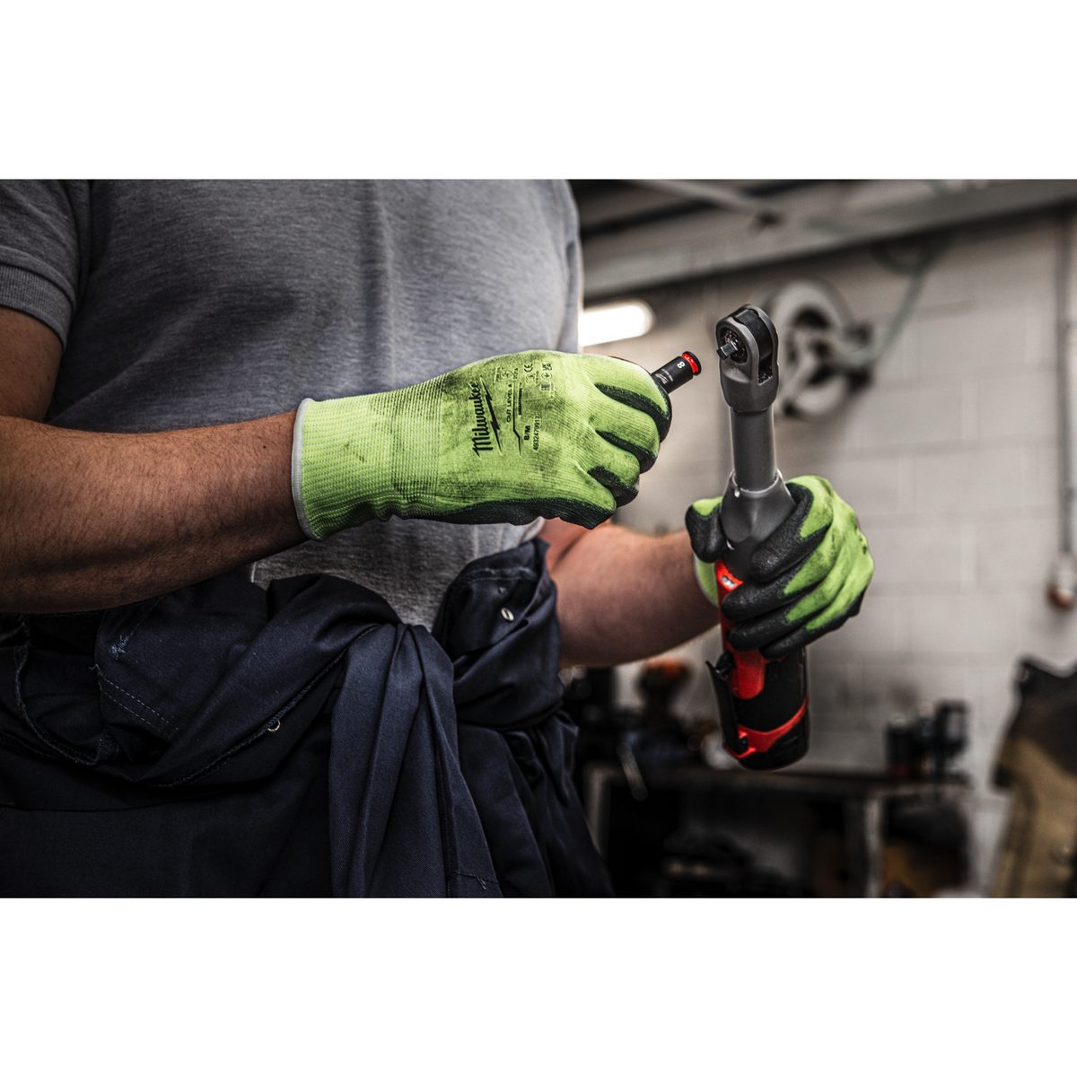 Milwaukee Průmyslové hlavice Shockwave 3/8" HEX 6mm krátké