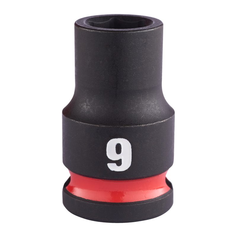 Milwaukee Průmyslové hlavice Shockwave 3/8" HEX 9mm krátké
