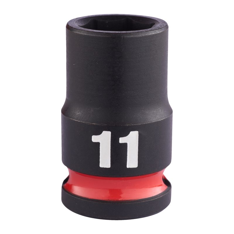 Milwaukee Průmyslové hlavice Shockwave 3/8" HEX 11mm krátké