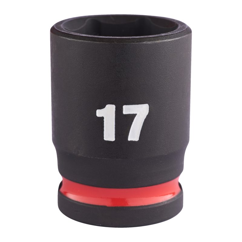 Milwaukee Průmyslové hlavice Shockwave 3/8" HEX 17mm krátké