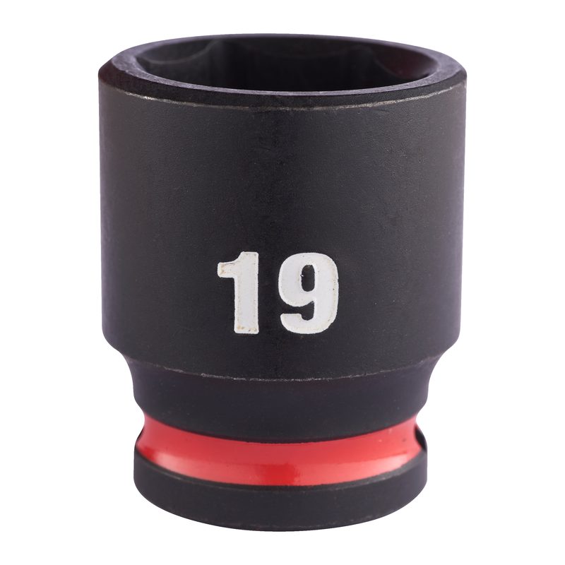 Milwaukee Průmyslové hlavice Shockwave 3/8" HEX 19mm krátké