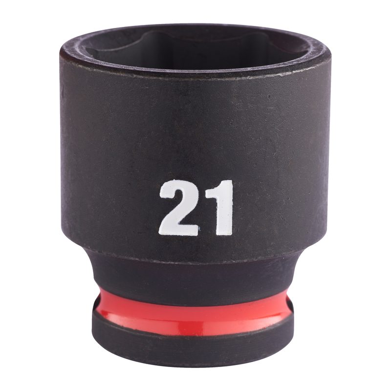 Milwaukee Průmyslové hlavice Shockwave 3/8" HEX 21mm krátké