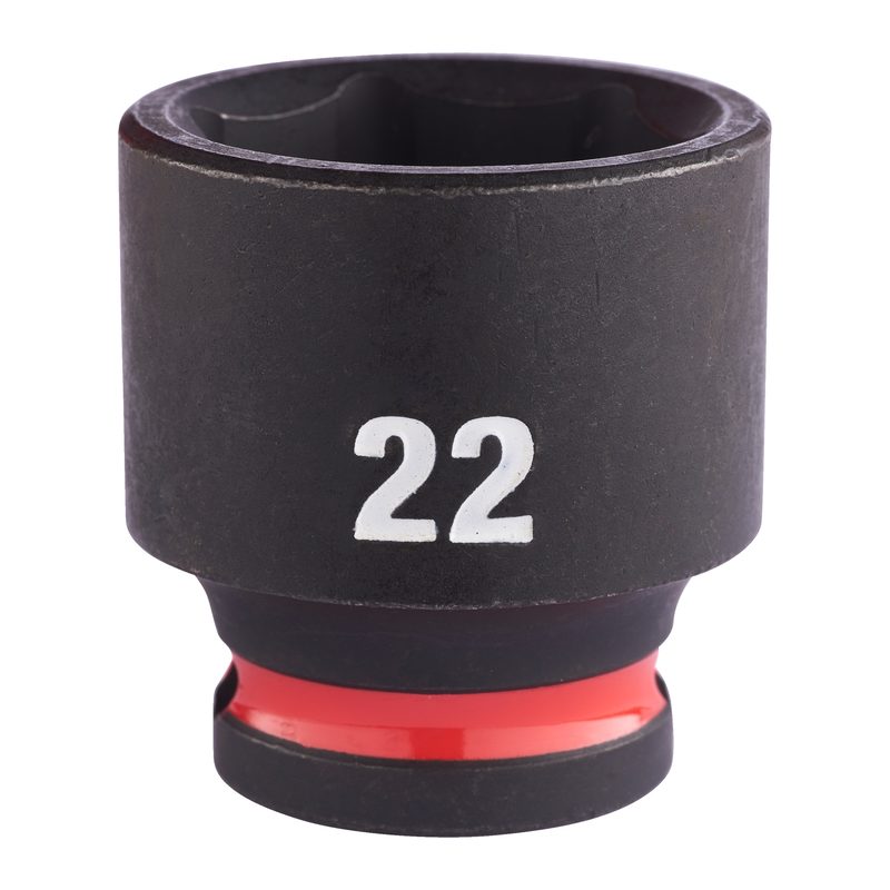 Milwaukee Průmyslové hlavice Shockwave 3/8" HEX 22mm krátké