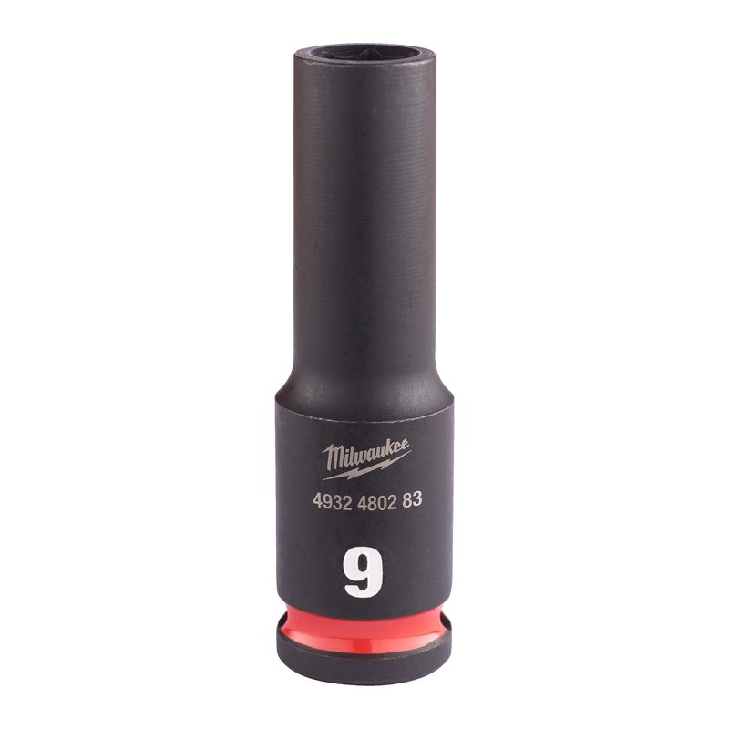 Milwaukee Průmyslové hlavice Shockwave 3/8" HEX 9mm dlouhé