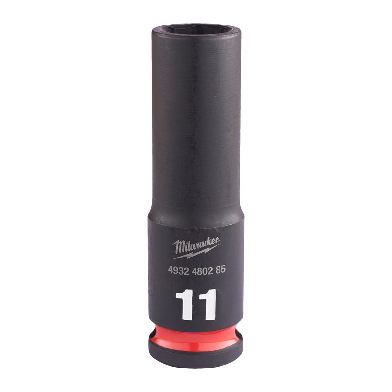 Milwaukee Průmyslové hlavice Shockwave 3/8" HEX 11mm dlouhé