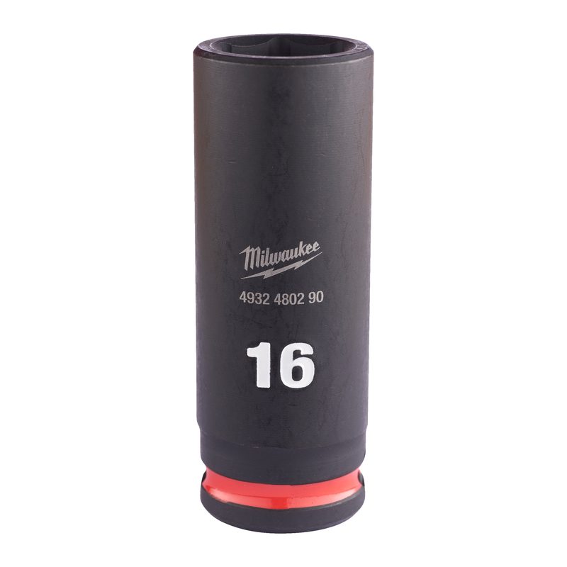Milwaukee Průmyslové hlavice Shockwave 3/8" HEX 16mm dlouhé