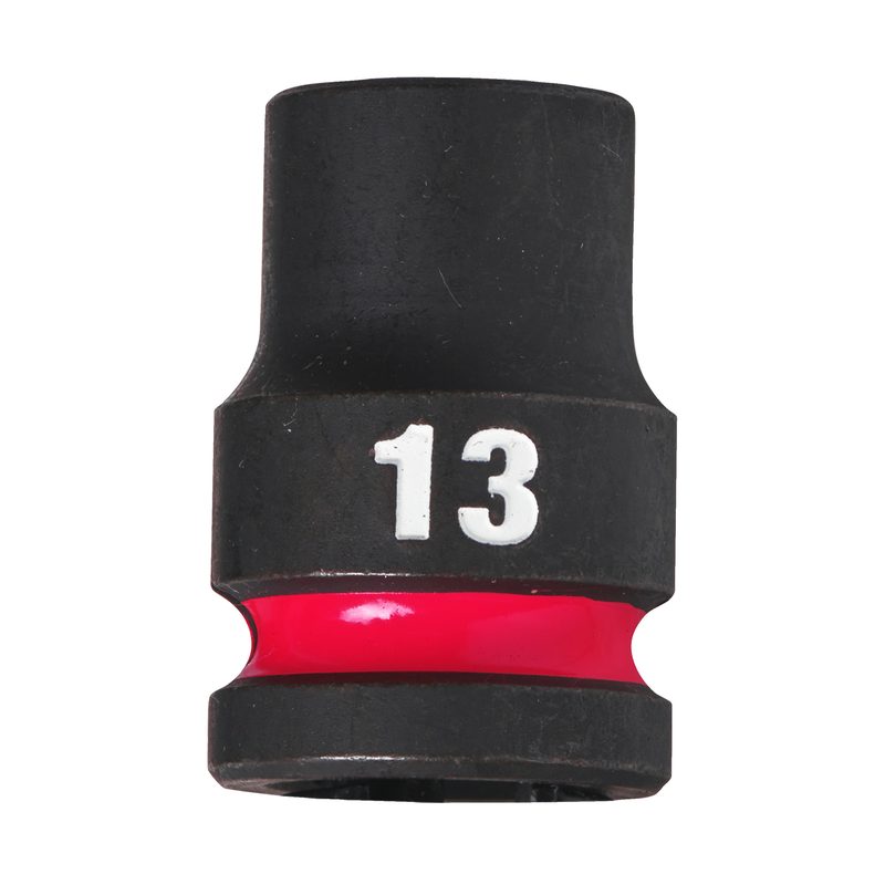 Milwaukee Průmyslové hlavice Shockwave 1/2" HEX 13mm krátké