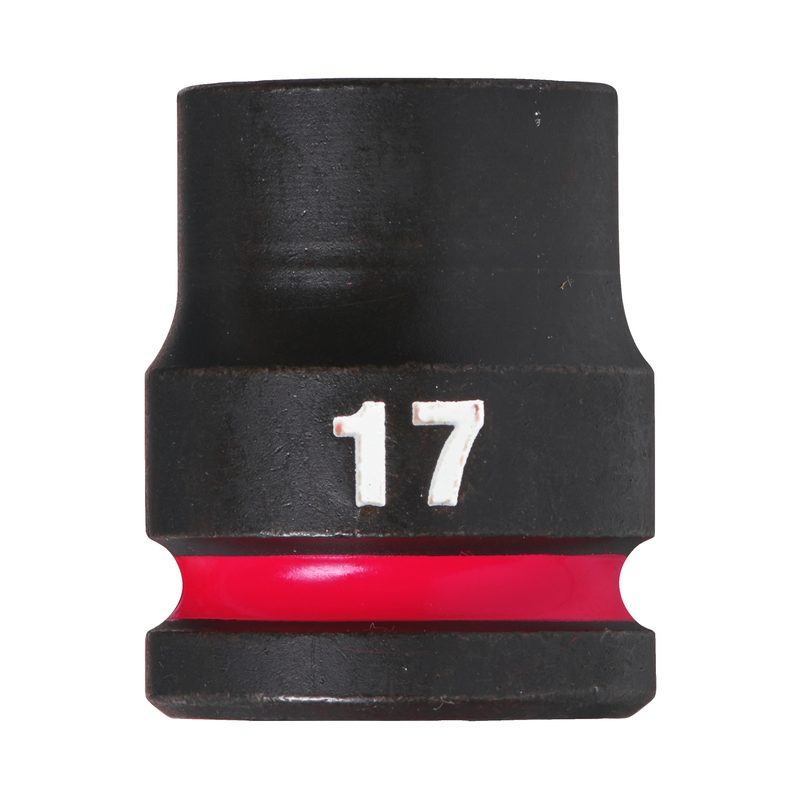 Milwaukee Průmyslové hlavice Shockwave 1/2" HEX 17mm krátké