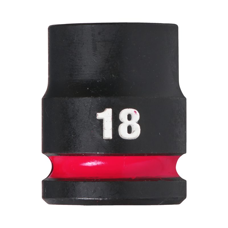 Milwaukee Průmyslové hlavice Shockwave 1/2" HEX 18mm krátké