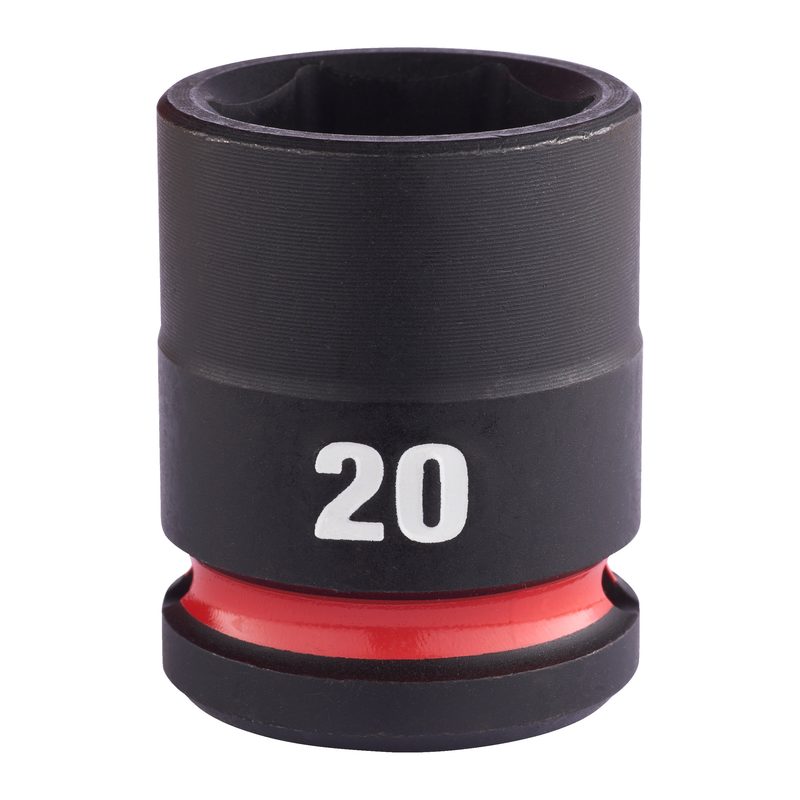 Milwaukee Průmyslové hlavice Shockwave 1/2" HEX 20mm krátké