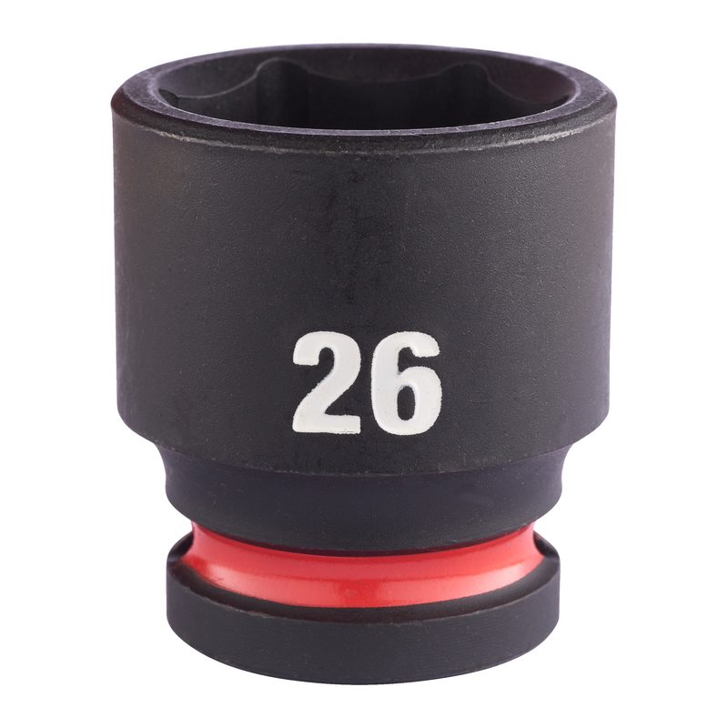 Milwaukee Průmyslové hlavice Shockwave 1/2" HEX 26mm krátké