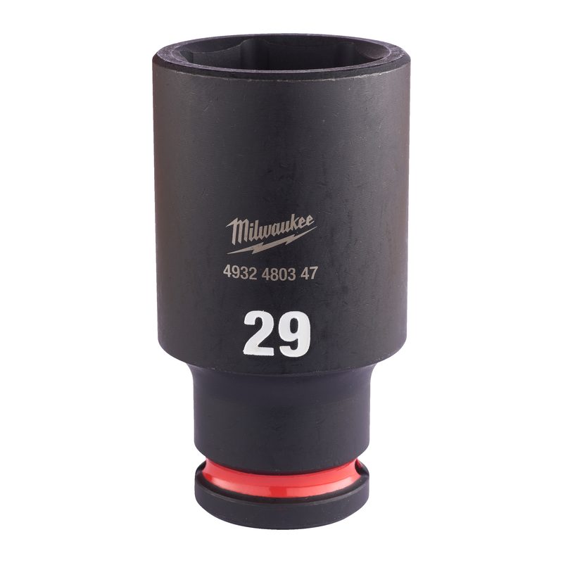 Milwaukee Průmyslové hlavice Shockwave 1/2" HEX 29mm prodloužené