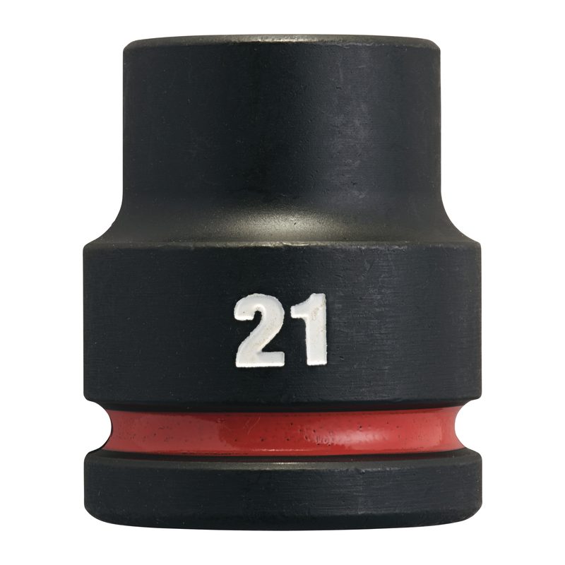 Milwaukee Průmyslové hlavice Shockwave 3/4" HEX 21mm krátké