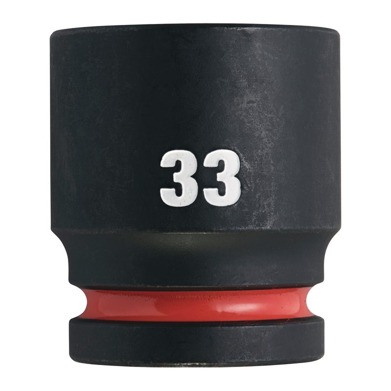 Milwaukee Průmyslové hlavice Shockwave 3/4" HEX 33mm krátké
