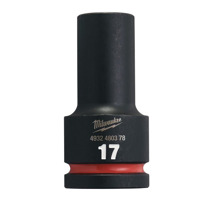 Milwaukee Průmyslové hlavice Shockwave 3/4" HEX 17mm dlouhé