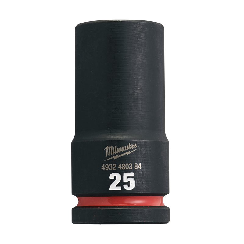 Milwaukee Průmyslové hlavice Shockwave 3/4" HEX 25mm dlouhé