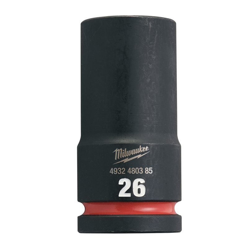 Milwaukee Průmyslové hlavice Shockwave 3/4" HEX 26mm dlouhé