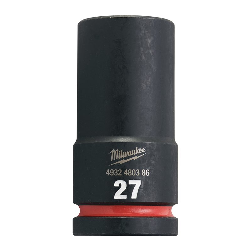 Milwaukee Průmyslové hlavice Shockwave 3/4" HEX 27mm dlouhé