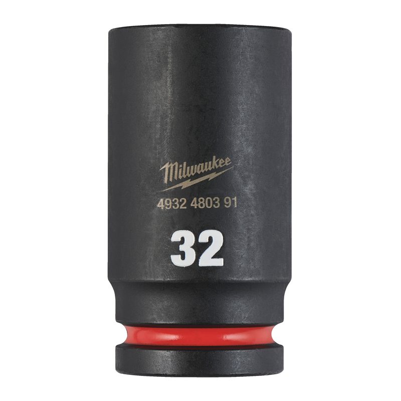 Milwaukee Průmyslové hlavice Shockwave 3/4" HEX 32mm dlouhé