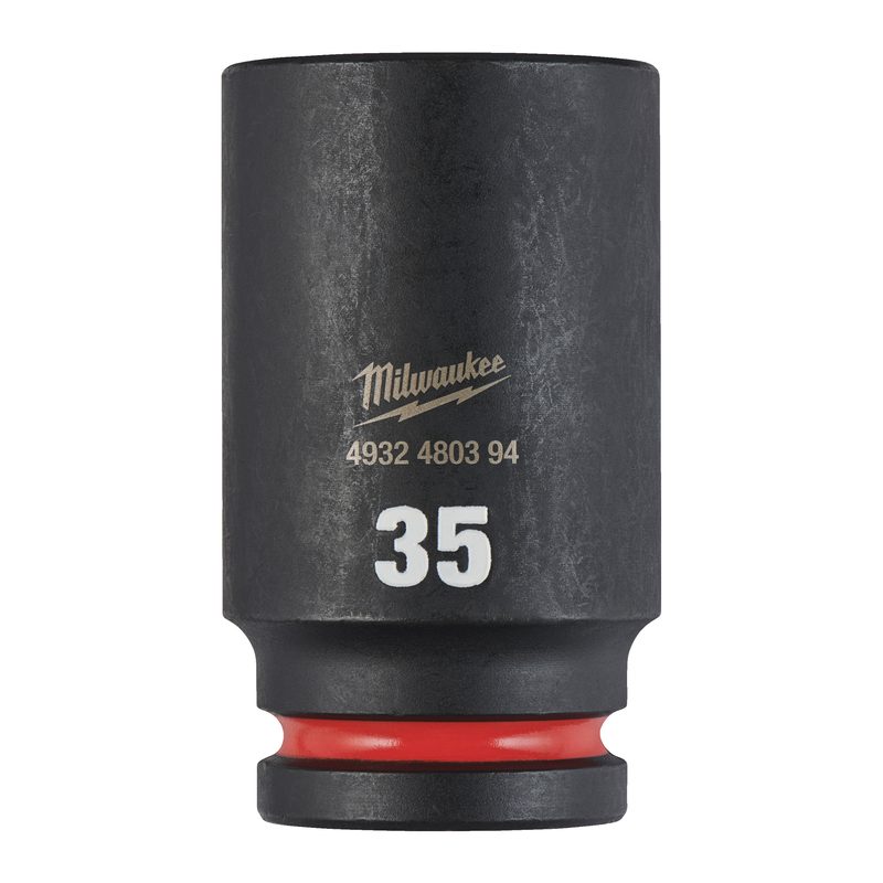 Milwaukee Průmyslové hlavice Shockwave 3/4" HEX 35mm dlouhé