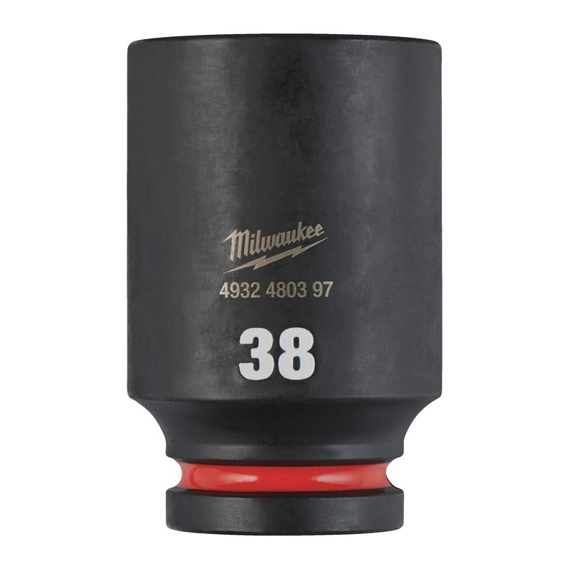 Milwaukee Průmyslové hlavice Shockwave 3/4" HEX 38mm dlouhé