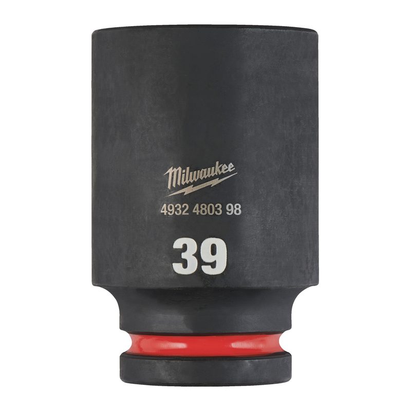 Milwaukee Průmyslové hlavice Shockwave 3/4" HEX 39mm dlouhé