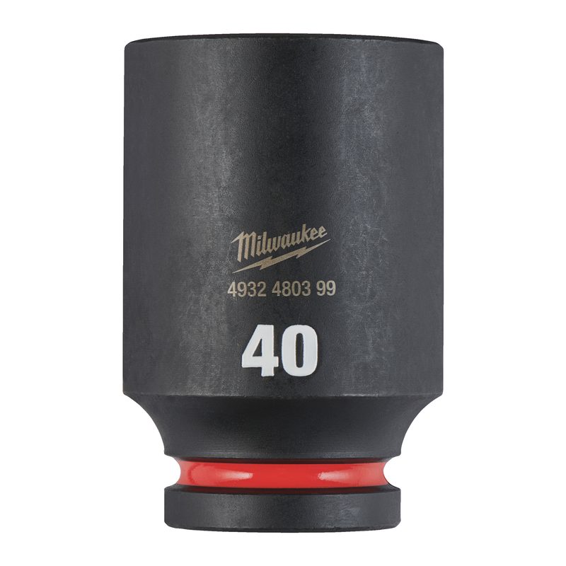 Milwaukee Průmyslové hlavice Shockwave 3/4" HEX 40mm dlouhé
