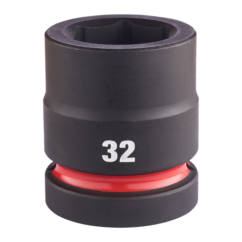 Milwaukee Průmyslové hlavice Shockwave 1" HEX 32mm krátké