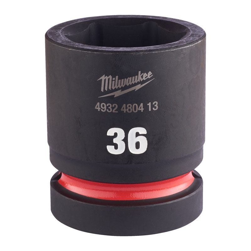 Milwaukee Průmyslové hlavice Shockwave 1" HEX 36mm krátké